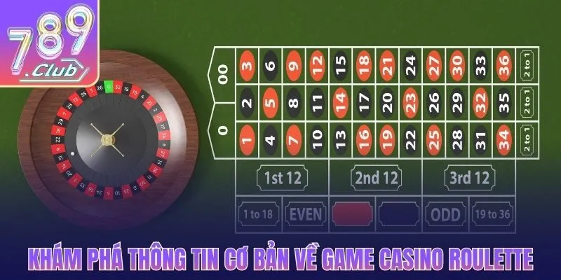 Khám phá thông tin cơ bản về game Casino Roulette